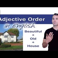 Order of adjectives in English (Ordem dos adjetivos em inglês)