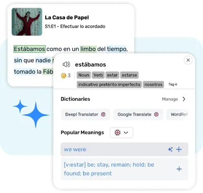 Learn languages with IA