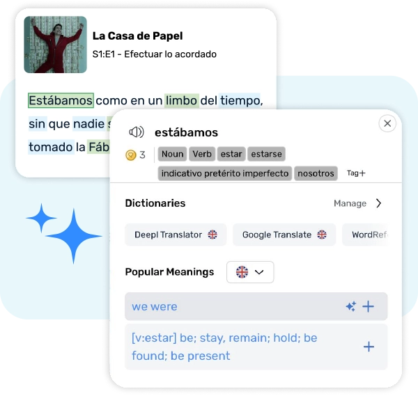 Learn languages with IA