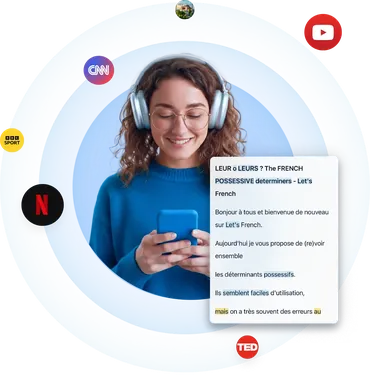 Learn Languages from content you love with LingQ app