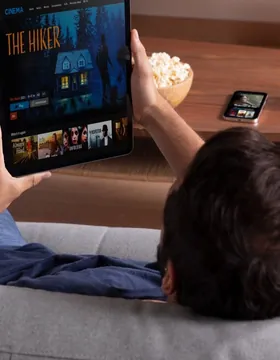 Learn languages through entertainment content like movies and TV shows